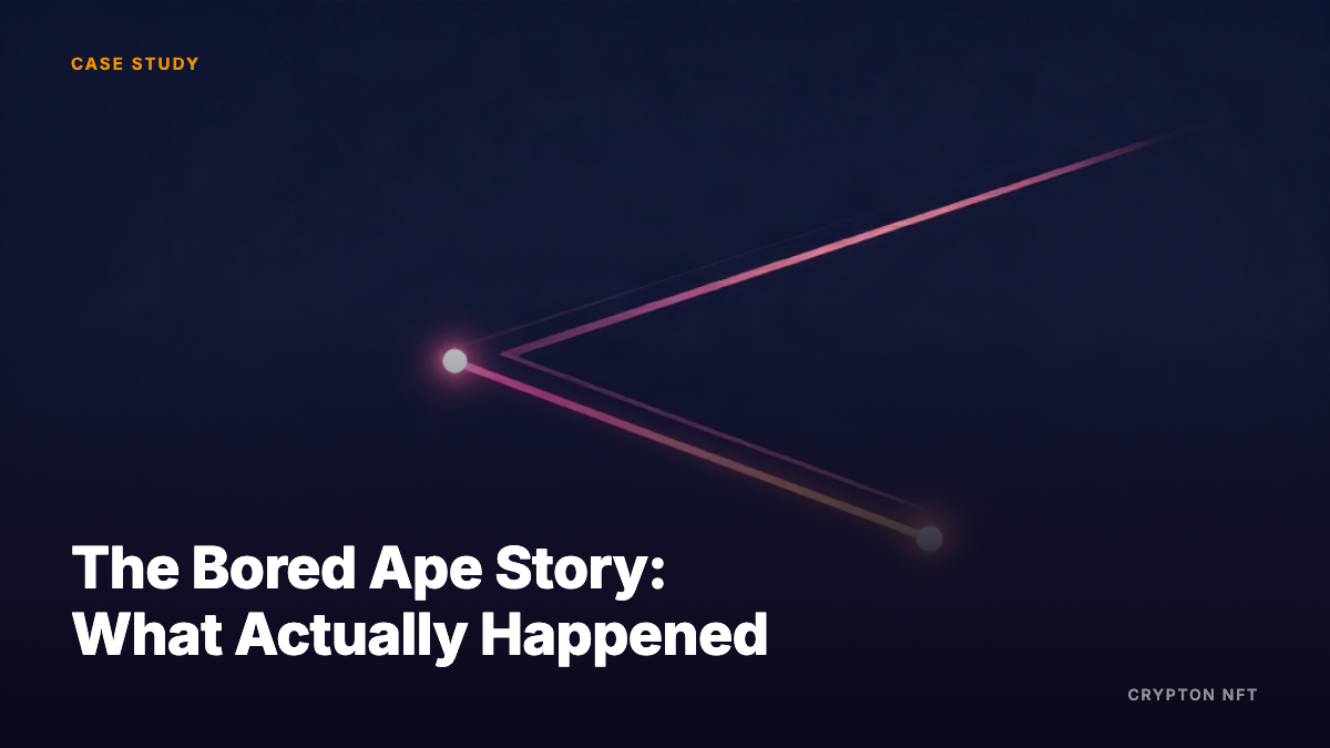 Case Studies guide: The Bored Ape Story What Actually Happened — Crypton NFT