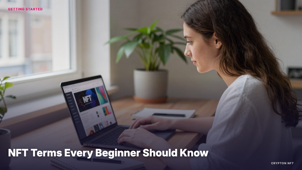 Getting Started guide: NFT Terms Every Beginner Should Know — Crypton NFT