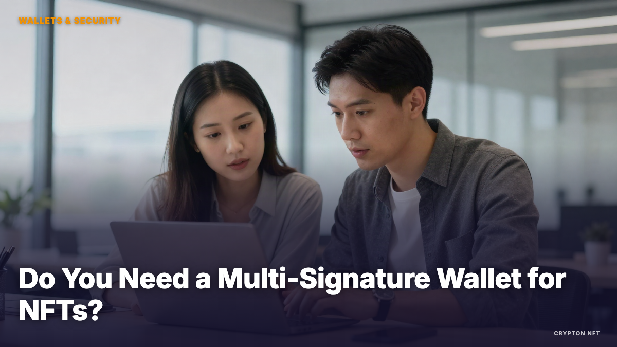 Wallets & Security guide: Do You Need a Multi-Signature Wallet for NFTs — Crypton NFT