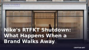 Case Studies guide: Nike’s RTFKT Shutdown What Happens When a Brand Walks Away From Its NFTs — Crypton NFT
